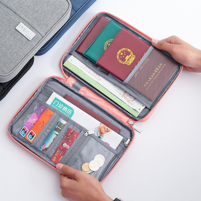 Organiseur de voyage pour passeports et documents